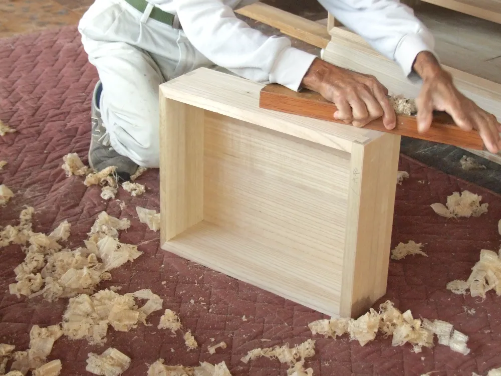 引出し仕込み作業