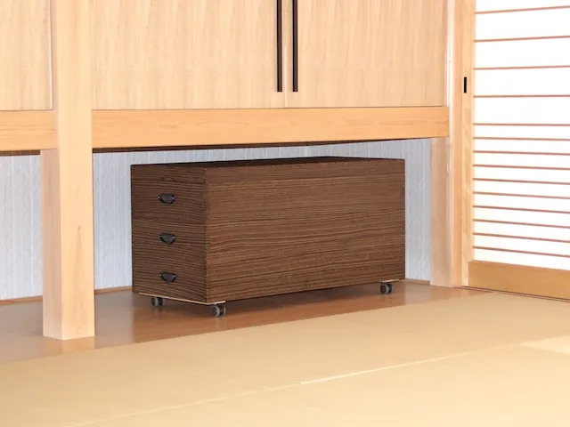 焼桐衣装箱の納品事例