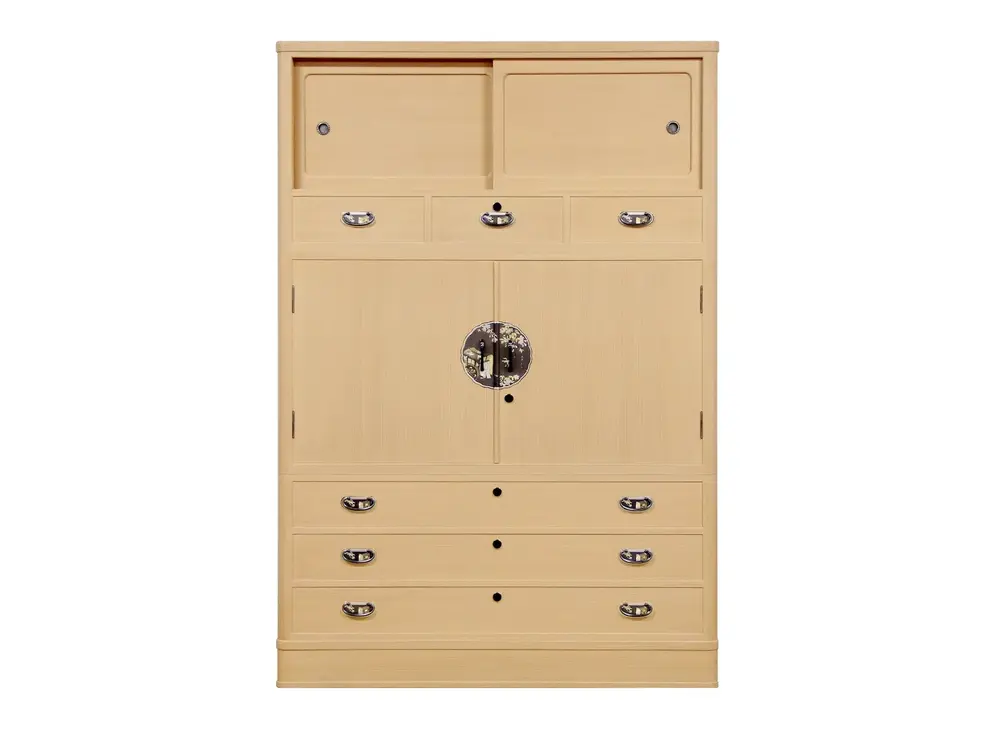 和たんす：胴丸型<br />size Ｗ1200 Ｄ490 Ｈ1780